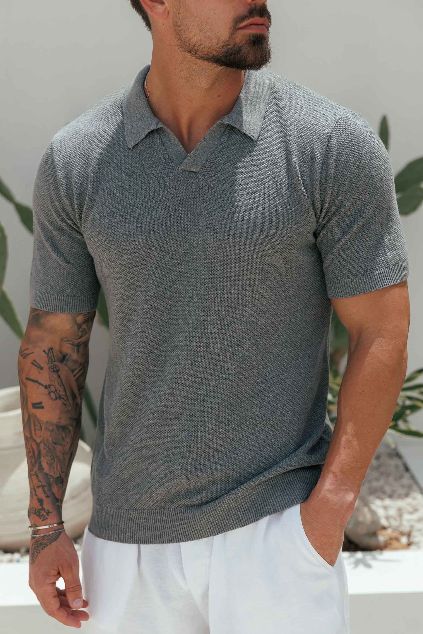 COAST POLO - DARK GREY