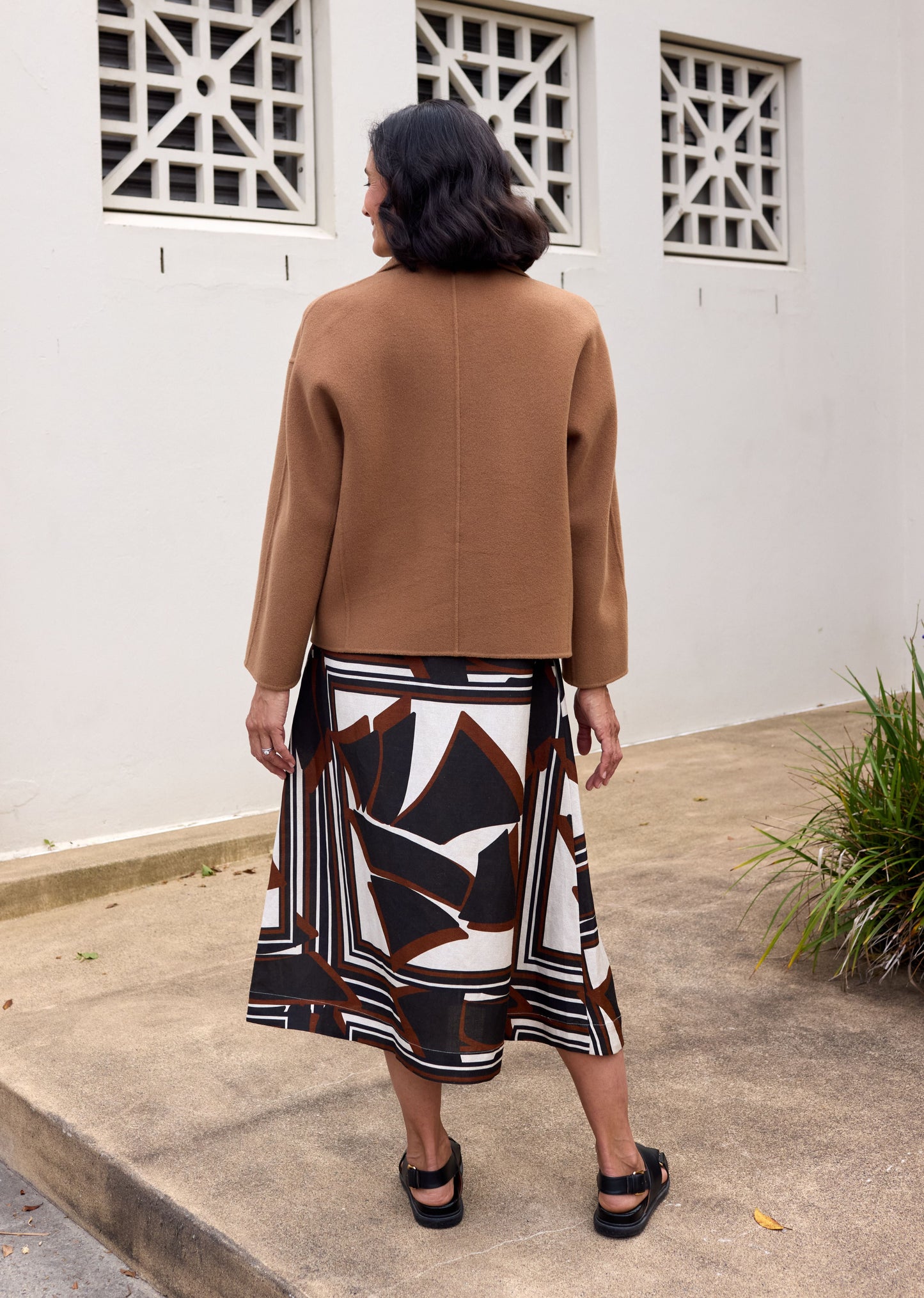 WINSLOW CROP JACKET - CAMEL