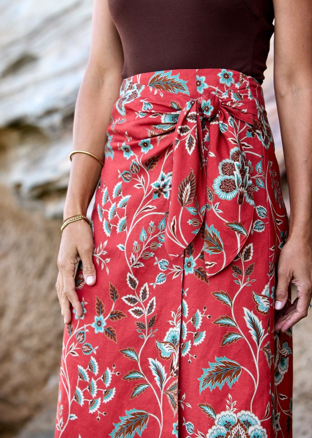 LEYLA SKIRT - POSEY PRINT