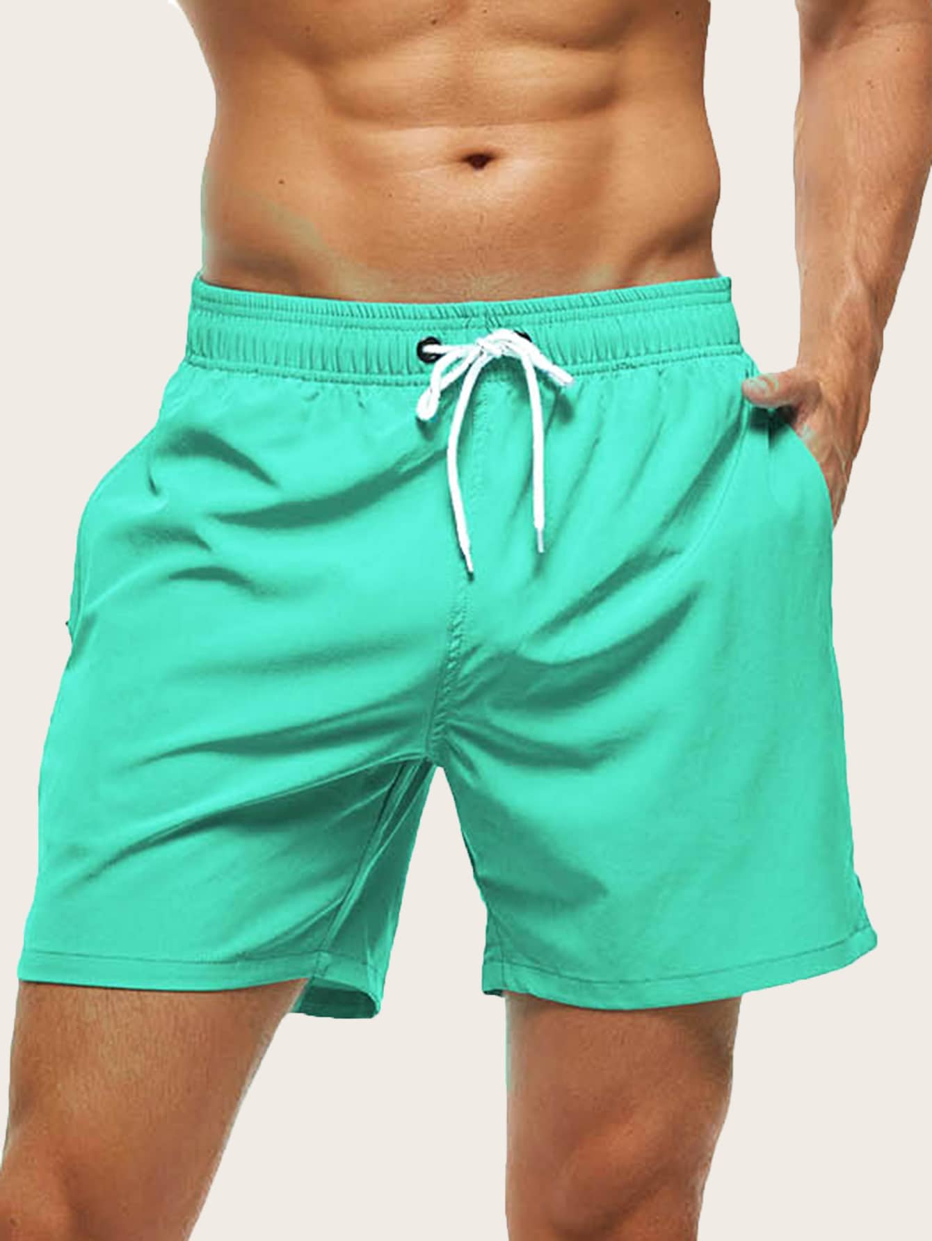 Men’s Swim Shorts Quick Dry Lightweight Comfortable Stretch Beach Pool Summer Holiday Wear