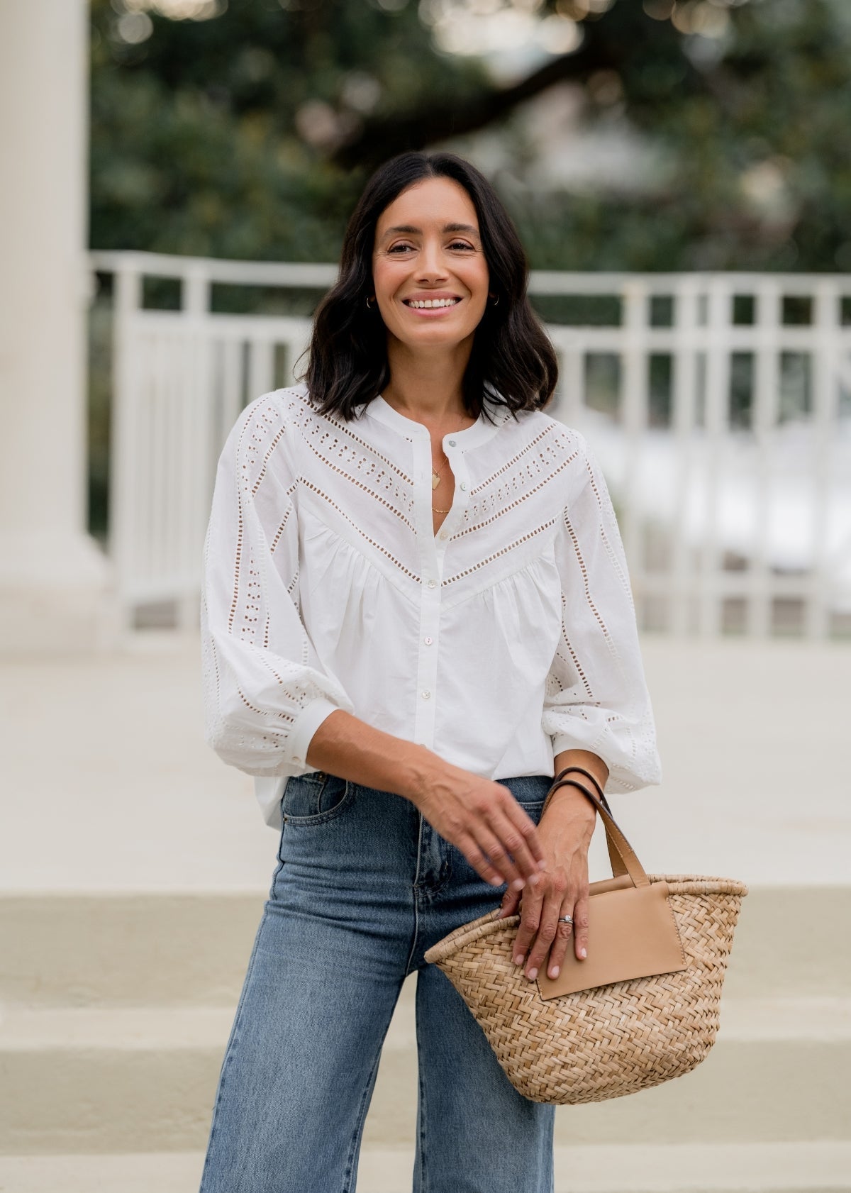 FLEUR SHIRT - WHITE