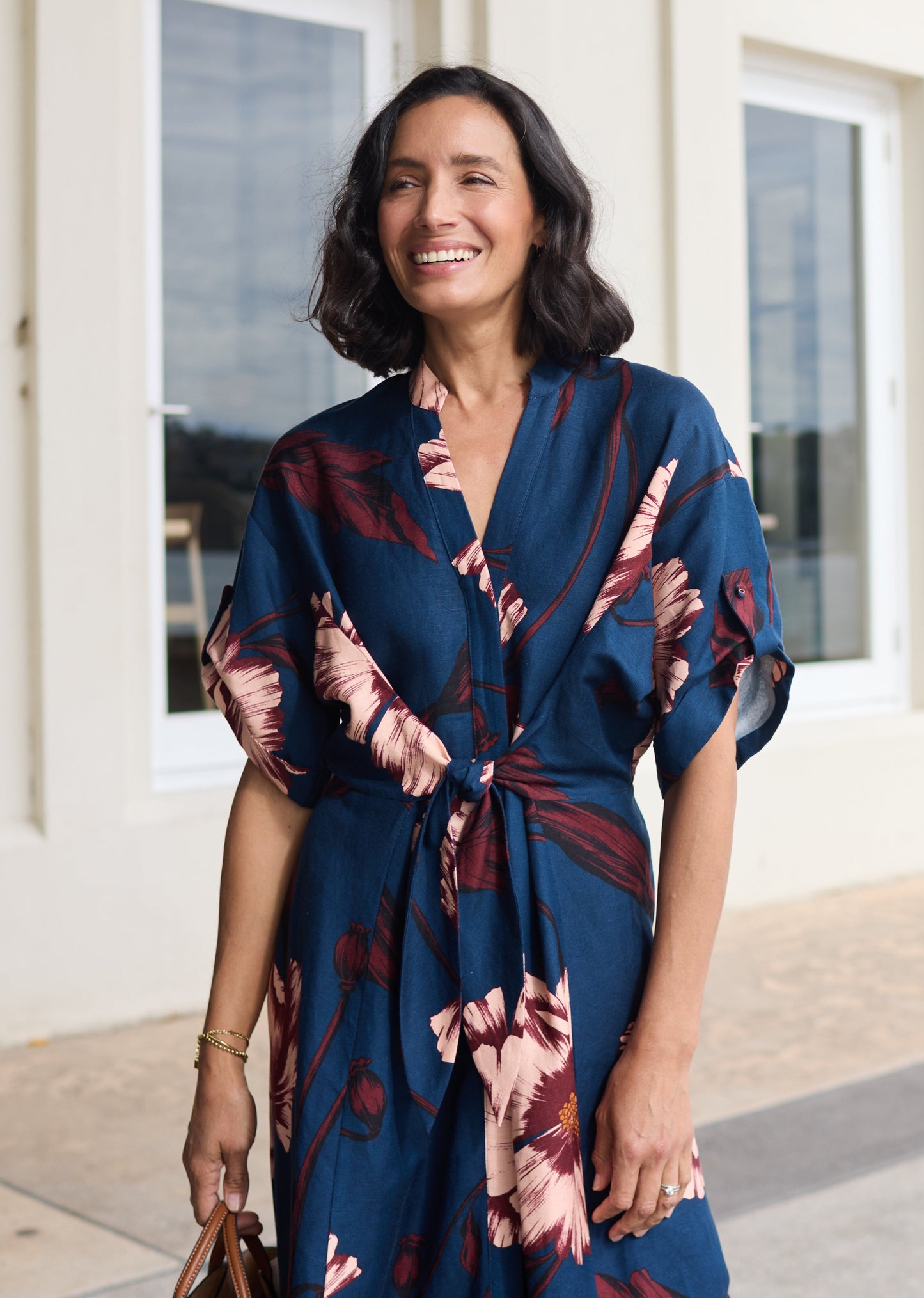CHLOE MIDI DRESS - ARABELLA PRINT - PETITE