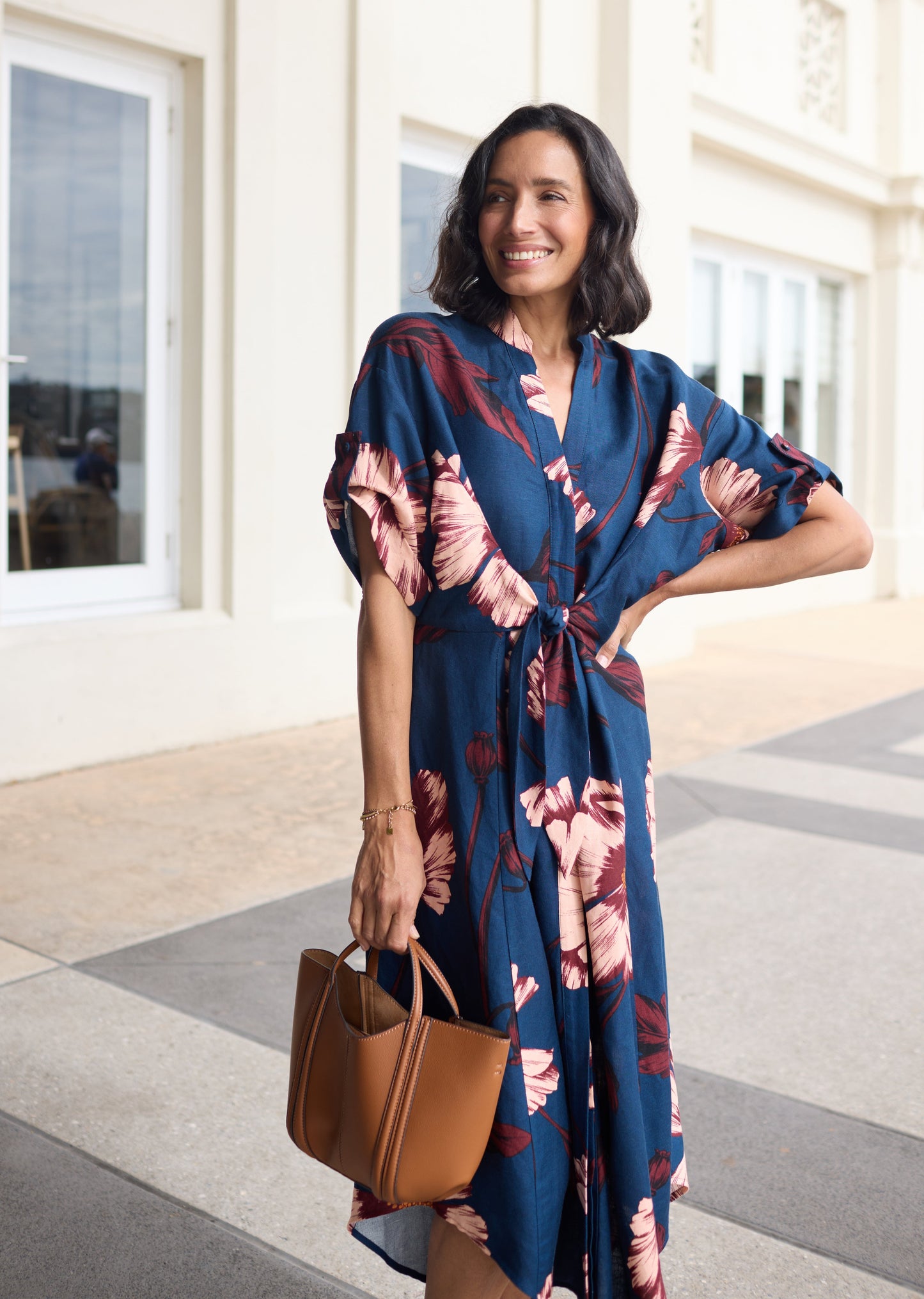 CHLOE MIDI DRESS - ARABELLA PRINT - PETITE