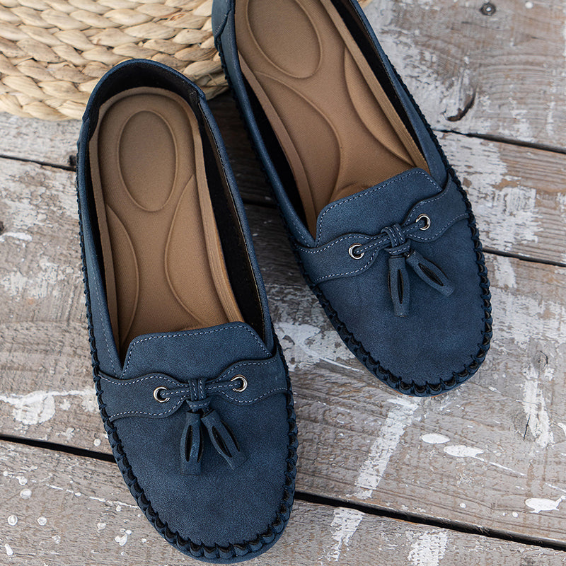 Goldenshore Women's Soft Slip-On Loafers - Casual Walking Flats & Comfortable Lightweight Shoes