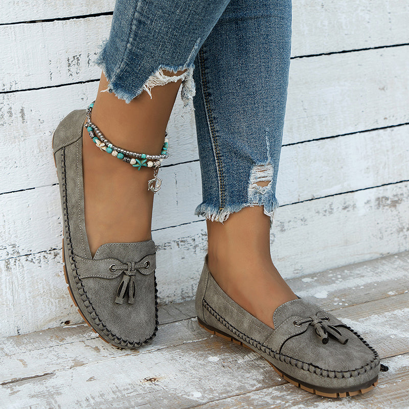 Goldenshore Women's Soft Slip-On Loafers - Casual Walking Flats & Comfortable Lightweight Shoes