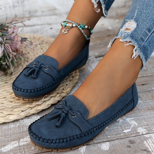 Goldenshore Women's Soft Slip-On Loafers - Casual Walking Flats & Comfortable Lightweight Shoes