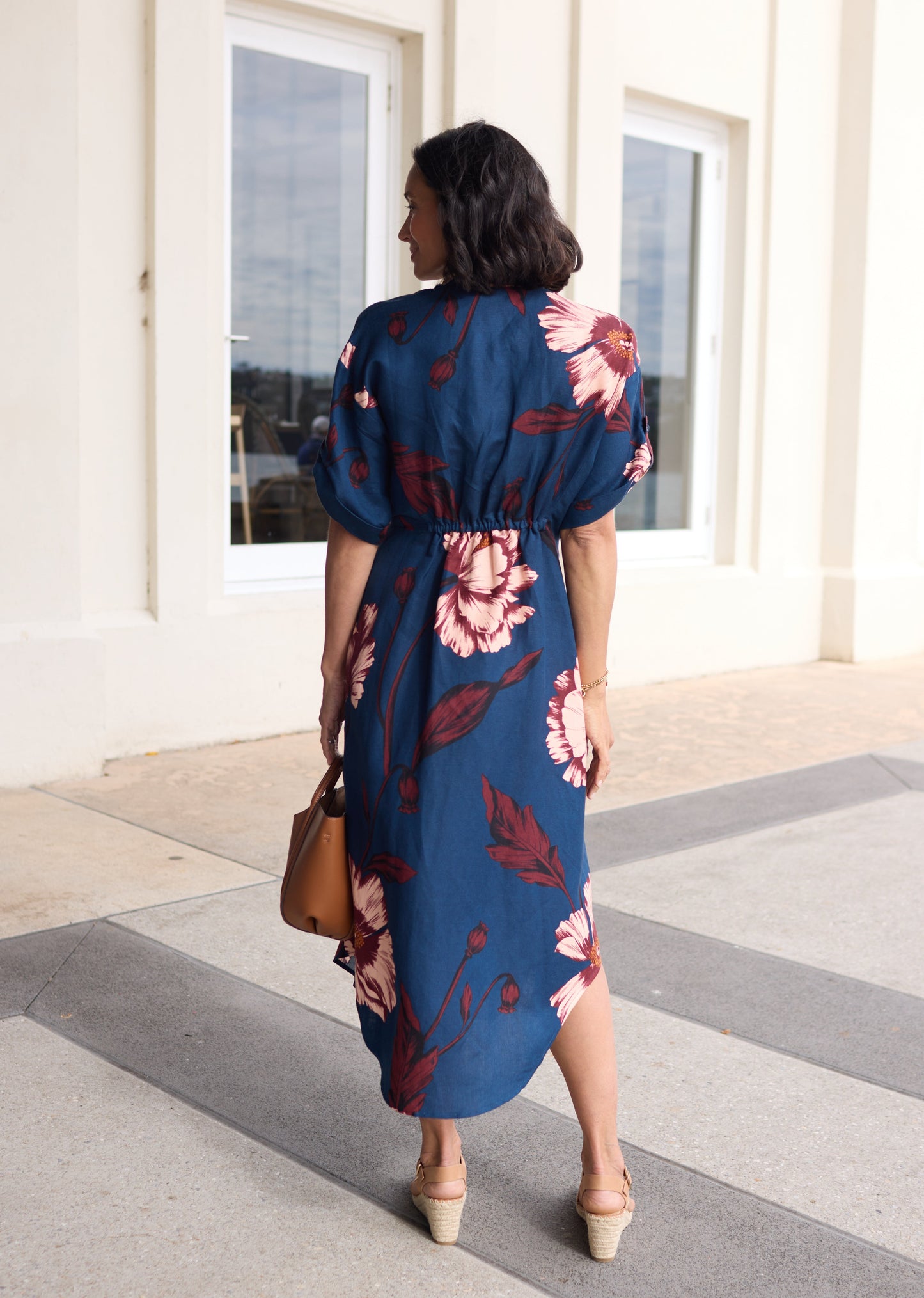 CHLOE MIDI DRESS - ARABELLA PRINT - PETITE