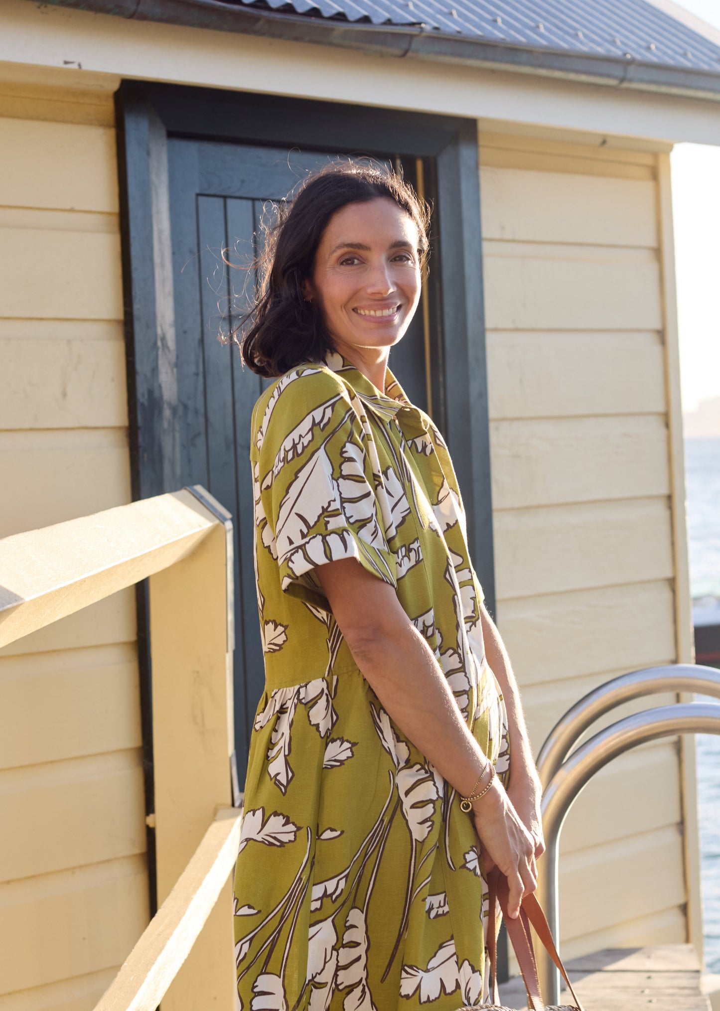 GISELLE SHIRTDRESS - ANOUK PRINT - PETITE