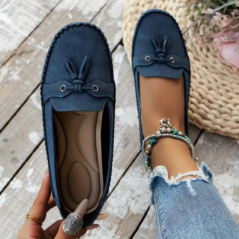 Goldenshore Women's Soft Slip-On Loafers - Casual Walking Flats & Comfortable Lightweight Shoes