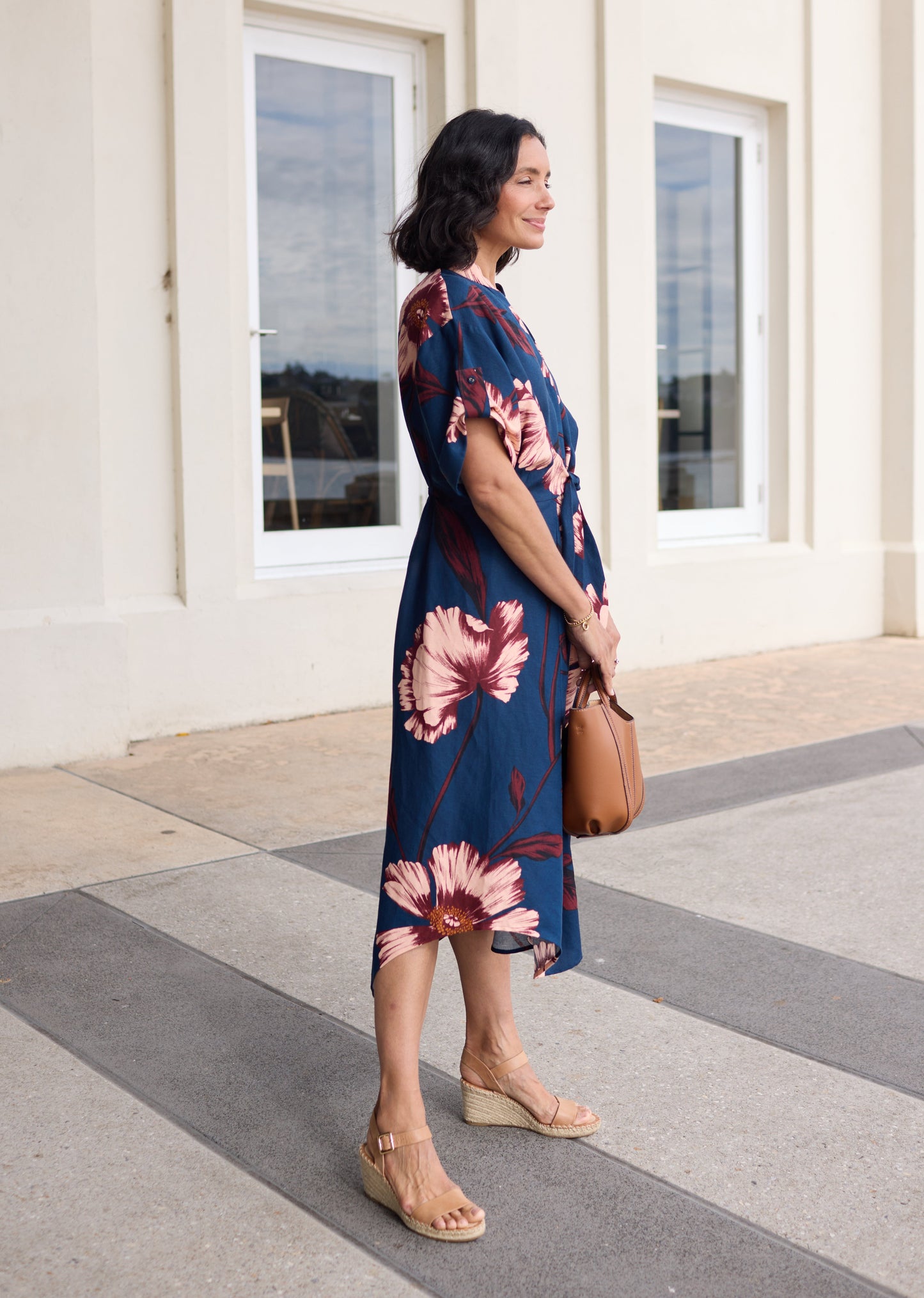 CHLOE MIDI DRESS - ARABELLA PRINT - PETITE