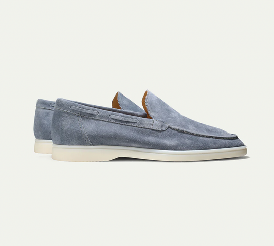 Men’s Suede Slip-On Loafers Smart Casual Driving Shoes