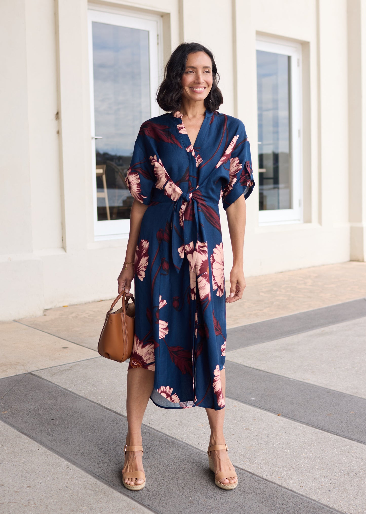 CHLOE MIDI DRESS - ARABELLA PRINT - PETITE