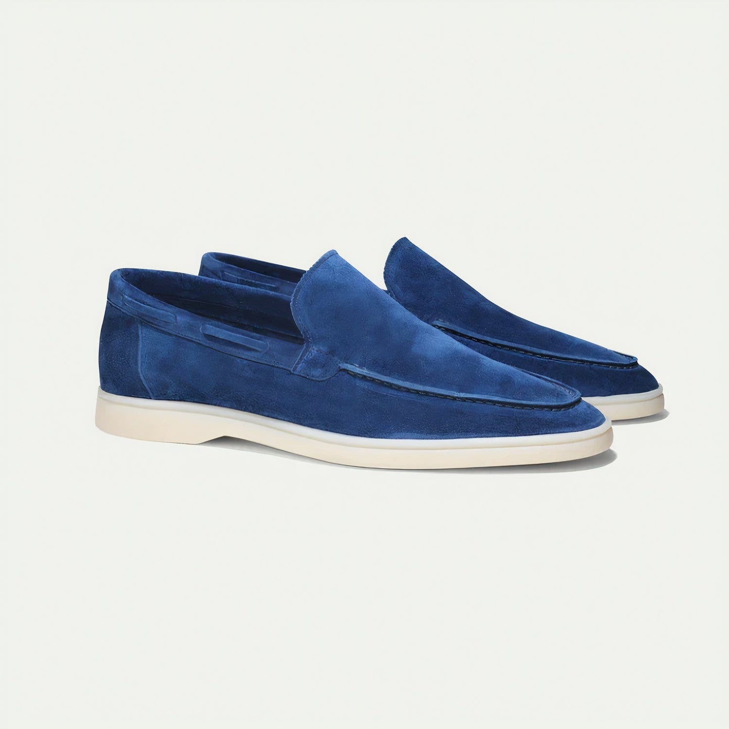 Men’s Suede Loafers – Elegant Comfortable Classic Slip On Smart Casual Versatile Footwear