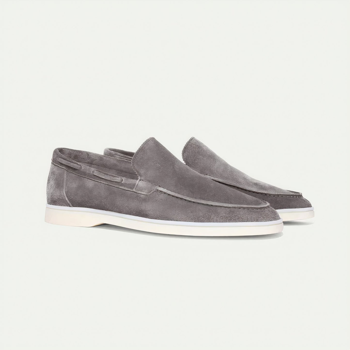 Men’s Suede Loafers – Elegant Comfortable Classic Slip On Smart Casual Versatile Footwear