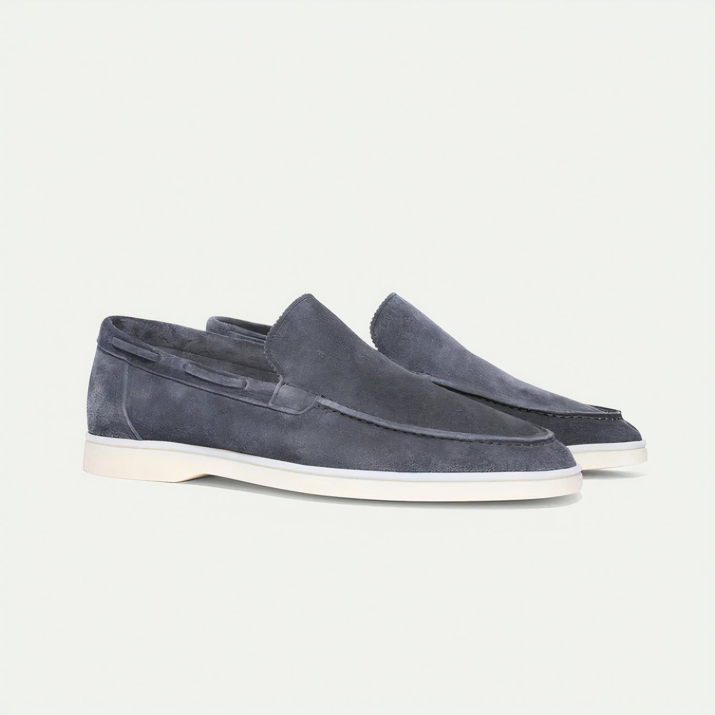 Men’s Suede Loafers – Elegant Comfortable Classic Slip On Smart Casual Versatile Footwear