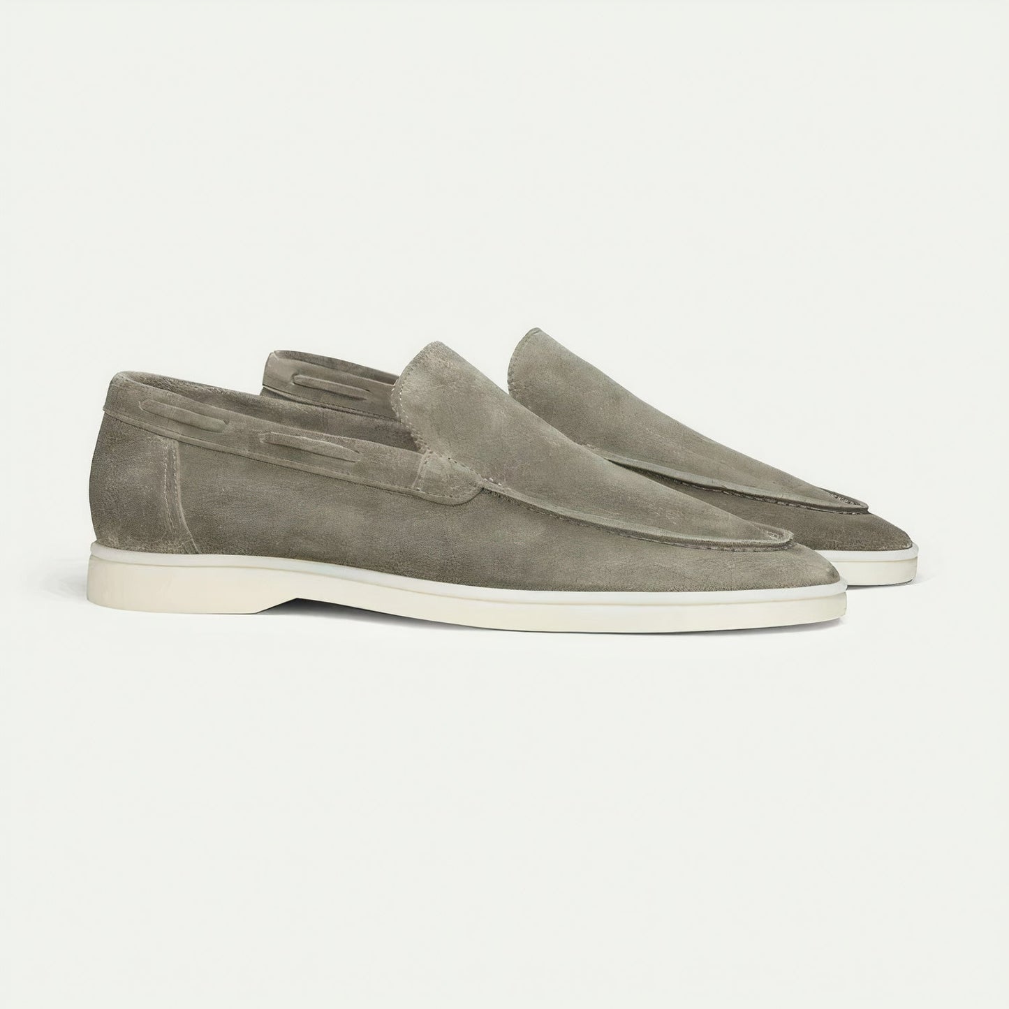 Men’s Suede Loafers – Elegant Comfortable Classic Slip On Smart Casual Versatile Footwear