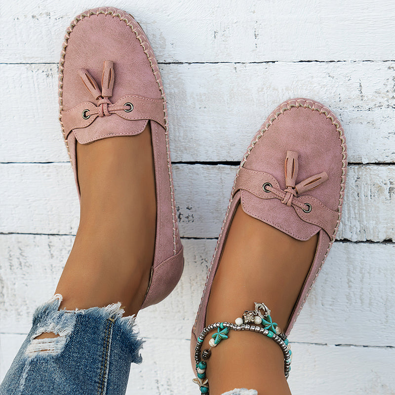 Goldenshore Women's Soft Slip-On Loafers - Casual Walking Flats & Comfortable Lightweight Shoes