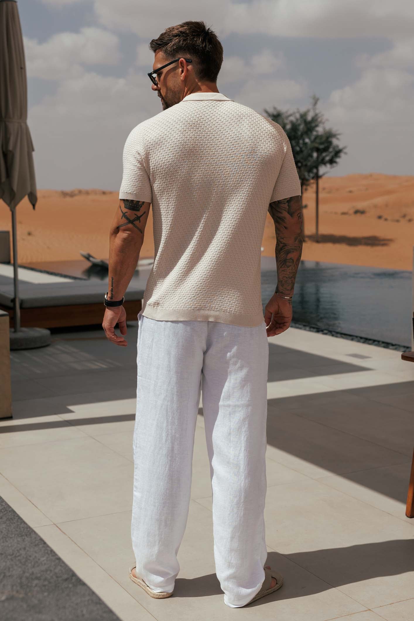NOIR POLO - CREAM