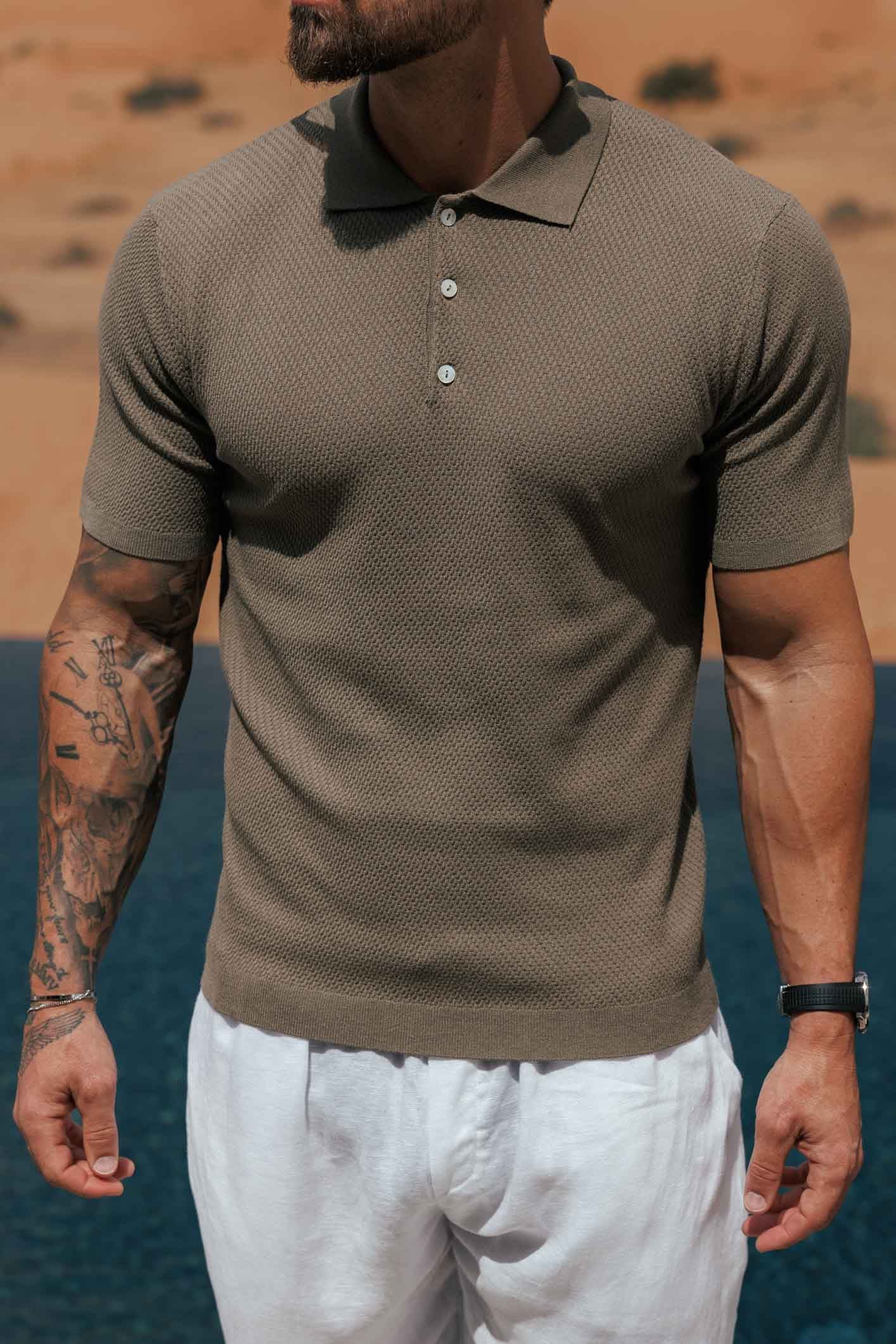 SANTAL POLO - OLIVE