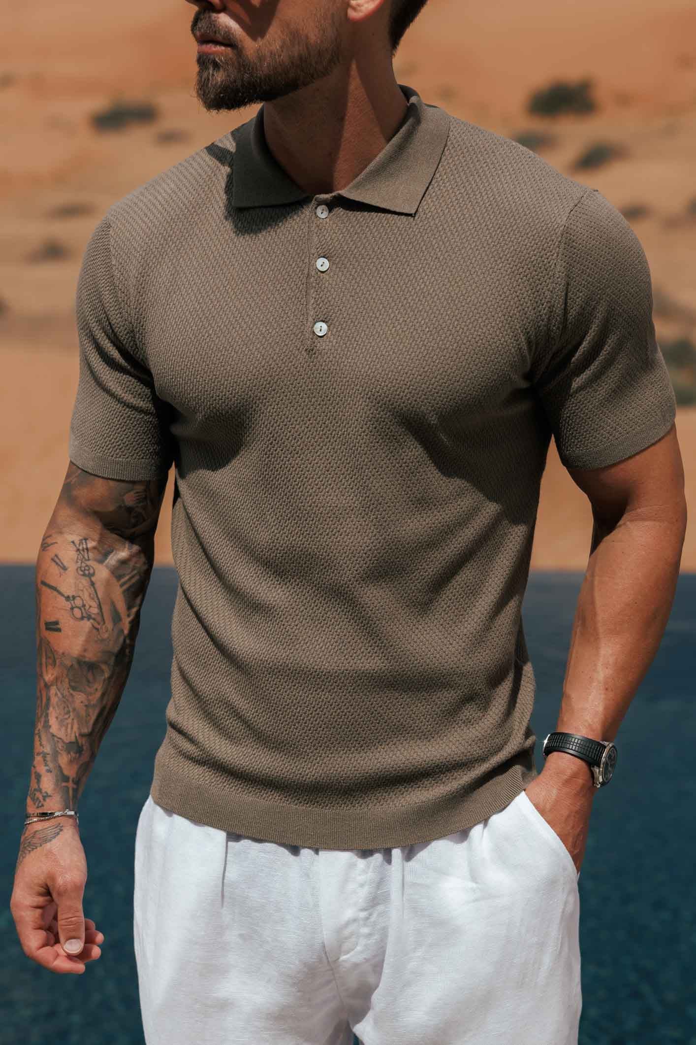 SANTAL POLO - OLIVE