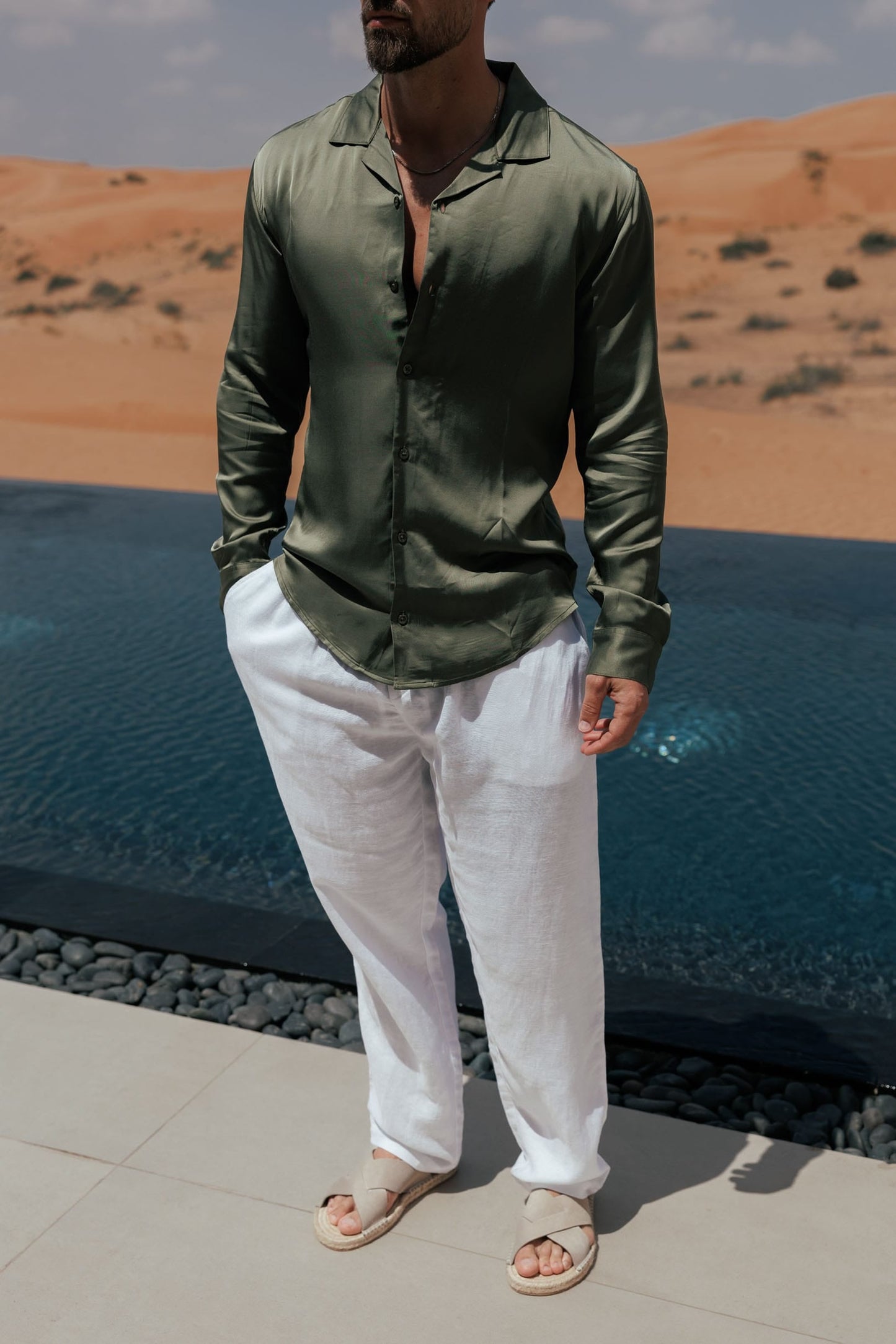 FLOW SHIRT - OLIVE
